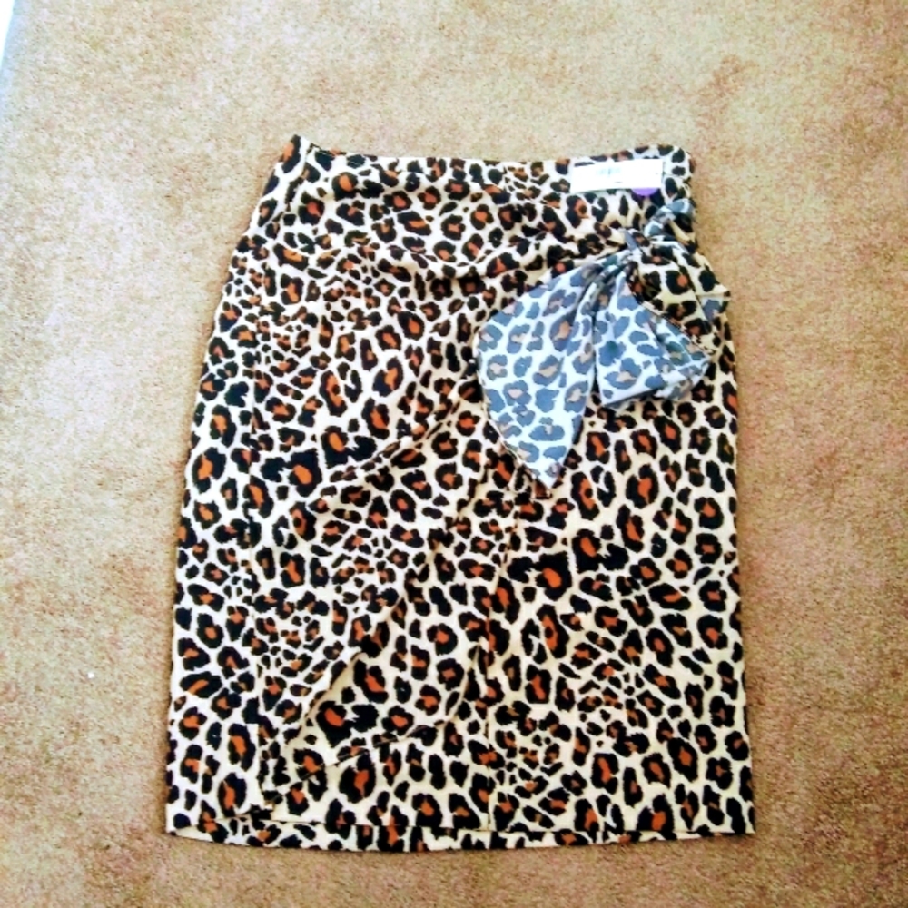 A.N.A leopard dress skirt